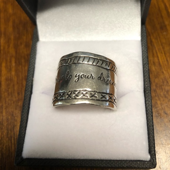 Silpada Jewelry - Silpada “Be True” Sterling Silver Statement Ring